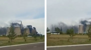 Пожар вспыхнул на ТЭЦ в Павлодаре