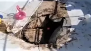 Мужчин засосало в воронку из-за обрушения дна бассейна в Израиле