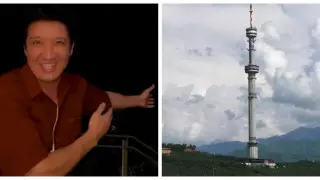 Певец Айкын обратился к акимату Алматы по поводу телебашни на Коктобе