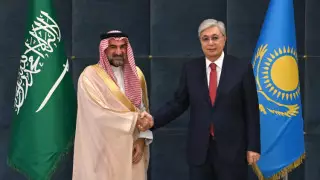 Токаев встретился с управляющим инвестфондом Саудовской Аравии