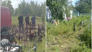 Мародеров поймали с поличным на кладбище в Костанайской области