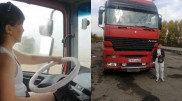 "Заработок от одного миллиона". Как живет дальнобойщица из Талдыкоргана