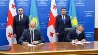 Казахстан и Грузия подписали ряд соглашений