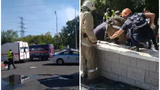 Несчастный случай на АЗС в Усть-Каменогорске: погиб мужчина, подросток госпитализирован