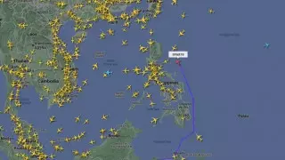 Полет Пелоси на Тайвань стал самым отслеживаемым рейсом в мире