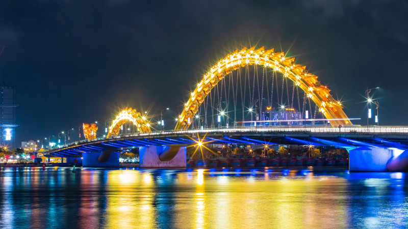 Мост Дракона, Дананг, Вьетнам. @Pixabay