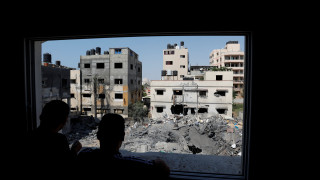 Дом в Палестине, разрушенный в результате авиаудара Израиля. Фото: ©REUTERS
