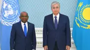 Президент Токаев встретился с председателем Генассамблеи ООН