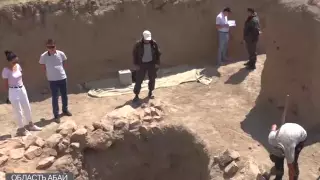 Необычную сакскую гробницу обнаружили на востоке Казахстана