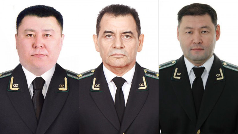Ерик Есенов, Талгат Танатаров, Нурлан Каримов.
Фото:t.me/afm_rk