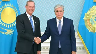 Токаев принял председателя совета директоров компании "Шеврон"