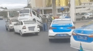 ДТП в центре Нур-Султана: автомобиль оказался на крыше другой машины