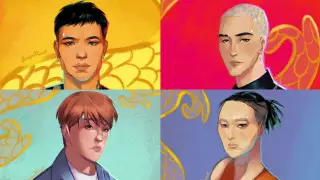 Казахстанка нарисовала участников Ninety One и удивила Instagram