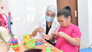 3773 ребенка прошли реабилитацию в инновационных спеццентрах Шымкента