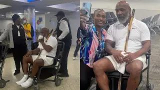 Майк Тайсон объяснил фото в инвалидной коляске