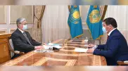 Токаев принял акима Кызылординской области Налибаева