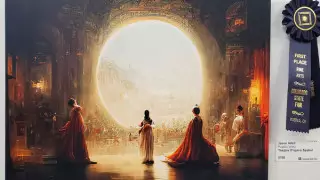 Созданная искусственным интеллектом картина стала предметом раздора