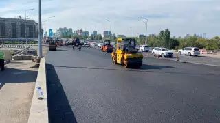 Мост в центре Нур-Султана полностью перекроют
