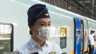 Новые вагоны "Тальго" запустили по маршруту Нур-Султан - Алматы