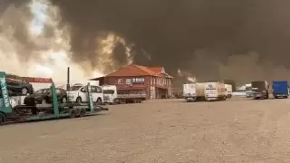 Шесть пассажирских и 11 грузовых поездов задержаны из-за пожаров в Костанайской области