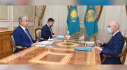 Токаев принял управляющего МФЦА Келимбетова