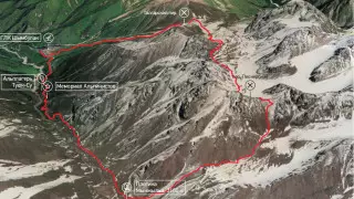 Горнолыжный комплекс "Шымбулак" - перевал Пионер - Мынжилки - "Шымбулак"