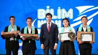 В Уральске прошел финал первого интеллектуального телепроекта Bilim High