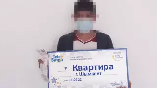 "У меня было предчувствие": житель Шымкента выиграл квартиру в лотерею