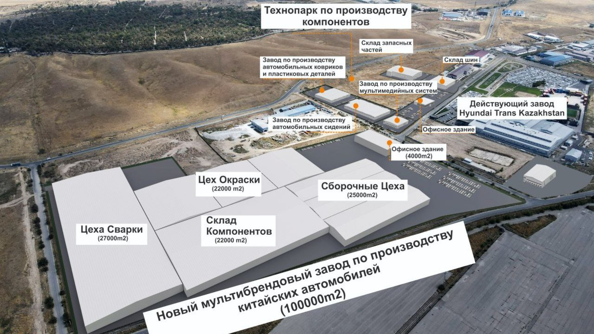 Астана Моторс” будет производить автомобили китайских автогигантов: 15  сентября 2022 10:03 - новости на Tengrinews.kz