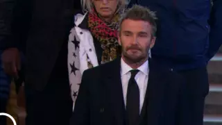 Бекхэм 12 часов отстоял в очереди к гробу Елизаветы II