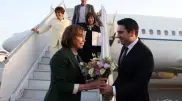 Нэнси Пелоси прилетела в Армению