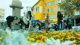 Осенний двухмесячник по санитарной очистке и благоустройству стартовал в Актобе