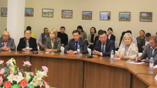 В Акмолинской области обсудили деятельность филиала общества "Қазақ тілі"