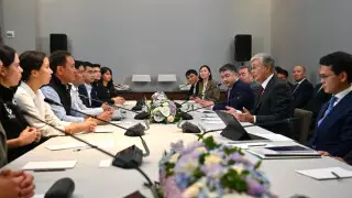 Президент Токаев встретился с представителями IT-сообщества Digital Nomads в Нью-Йорке