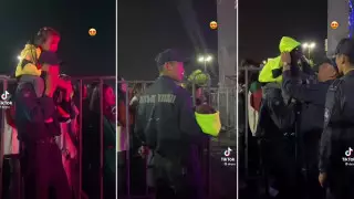 "Суровые няньки Нацгвардии". Соцсети растрогало видео с концерта в Алматы