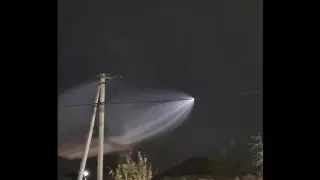 Неопознанный светящийся объект засняли в небе над городами Казахстана