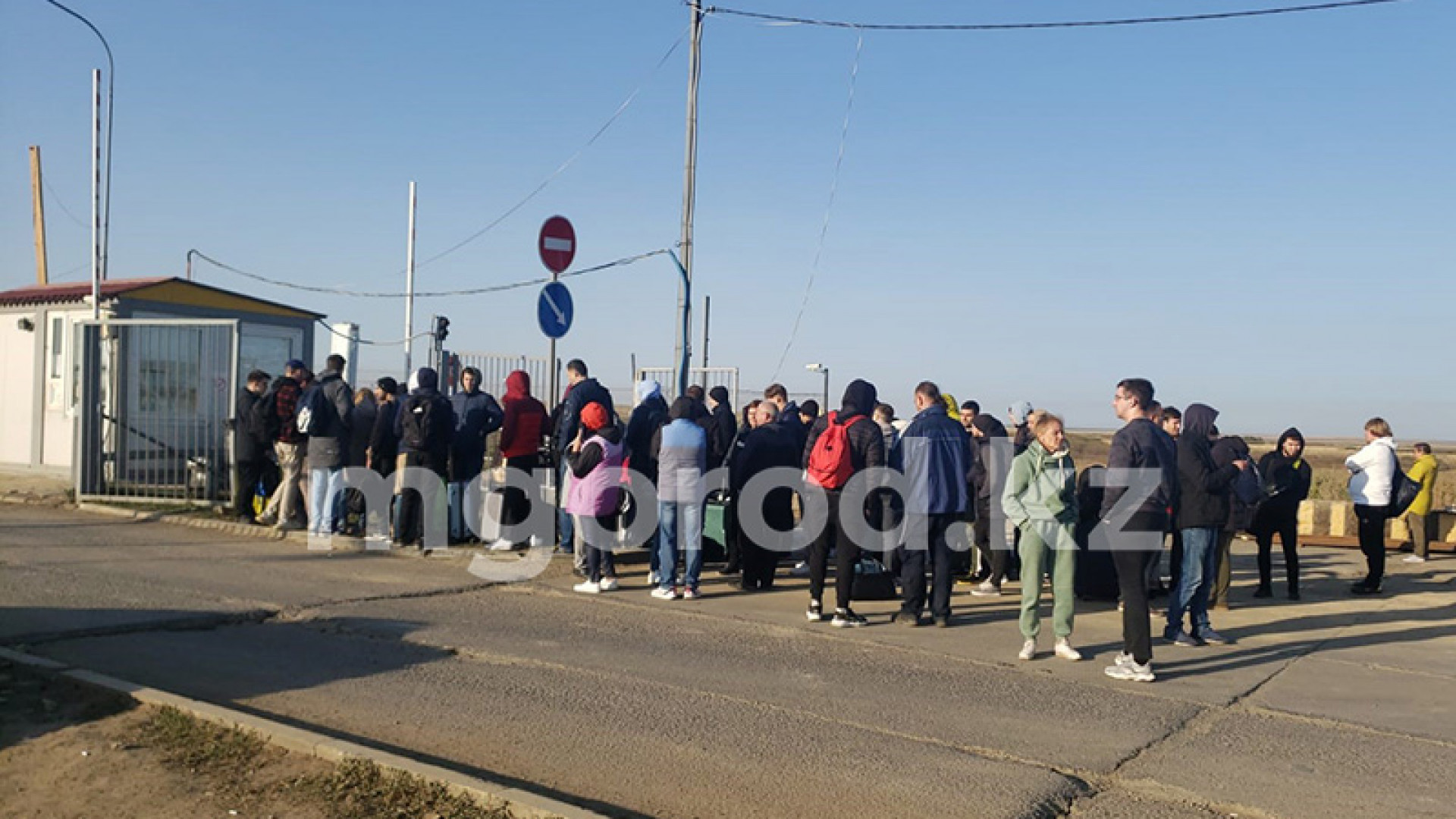 Что происходит на казахстанско-российской границе, показали СМИ: 22  сентября 2022 14:46 - новости на Tengrinews.kz