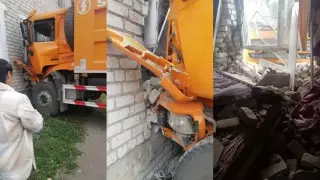 Пьяный водитель грузовика въехал в жилой дом в Павлодарской области