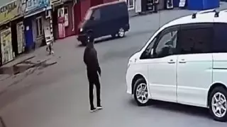 Намеренный наезд на собаку сняли на видео в Костанае