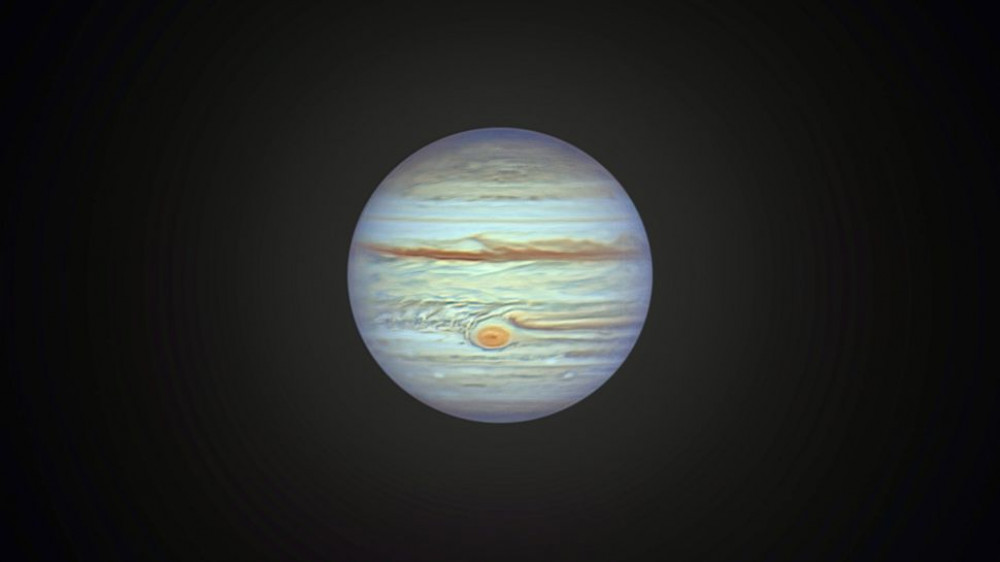 Фотограф собрал детальный снимок Юпитера из 600 тысяч фото