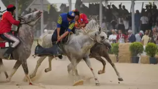 Сборная Казахстана по кокпару обыграла Кыргызстан в финале Всемирных игр кочевников