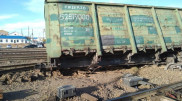 4 грузовых вагона сошли с рельсов в Атырауской области
