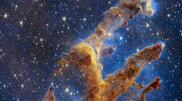 NASA опубликовало новые снимки Столпов Творения
