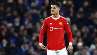 Роналду демонстративно покинул победный матч МЮ с "Тоттенхэмом"