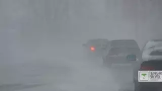 Водителей призвали сменить шины на севере Казахстана