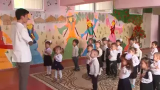 Единственный в Туркестанской области мужчина-воспитатель работает в детсаду Кентау