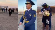 Растопили сердца казахстанцев: встречу матери с сыном-солдатом сняли на видео