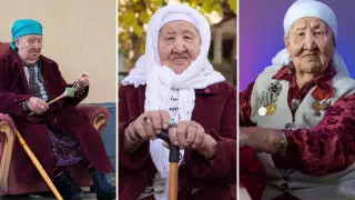 "Какая красивая". Спонтанную фотосессию для 96-летней бабушки провел фотограф в Алматы