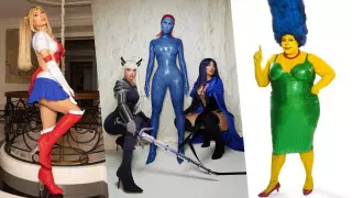 Страшно красиво: лучшие перевоплощения звезд в Хэллоуин