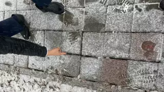 Укладку брусчатки под снегом прокомментировали в акимате Костаная